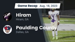 Recap: Hiram  vs. Paulding County  2023
