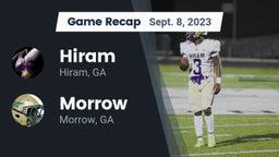 Recap: Hiram  vs. Morrow  2023