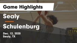 Sealy  vs Schulenburg  Game Highlights - Dec. 12, 2020