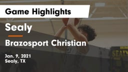 Sealy  vs Brazosport Christian  Game Highlights - Jan. 9, 2021