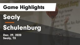 Sealy  vs Schulenburg  Game Highlights - Dec. 29, 2020