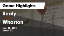 Sealy  vs Wharton  Game Highlights - Jan. 30, 2021