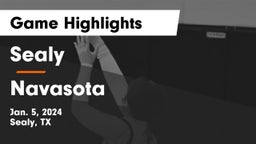 Sealy  vs Navasota  Game Highlights - Jan. 5, 2024