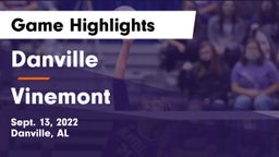 Danville  vs Vinemont Game Highlights - Sept. 13, 2022