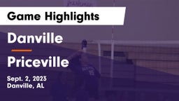 Danville  vs Priceville  Game Highlights - Sept. 2, 2023