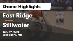 East Ridge  vs Stillwater  Game Highlights - Jan. 19, 2021