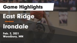 East Ridge  vs Irondale  Game Highlights - Feb. 2, 2021