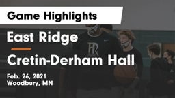East Ridge  vs Cretin-Derham Hall  Game Highlights - Feb. 26, 2021