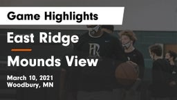 East Ridge  vs Mounds View  Game Highlights - March 10, 2021