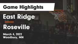 East Ridge  vs Roseville  Game Highlights - March 4, 2022