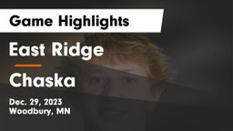 East Ridge  vs Chaska  Game Highlights - Dec. 29, 2023