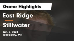 East Ridge  vs Stillwater  Game Highlights - Jan. 3, 2024