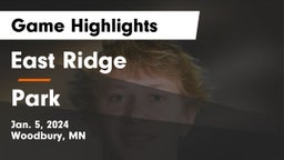 East Ridge  vs Park  Game Highlights - Jan. 5, 2024