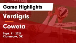 Verdigris  vs Coweta  Game Highlights - Sept. 11, 2021