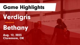 Verdigris  vs Bethany  Game Highlights - Aug. 12, 2023