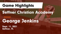 Seffner Christian Academy vs George Jenkins Game Highlights - Sept. 11, 2021