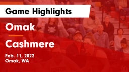Omak  vs Cashmere  Game Highlights - Feb. 11, 2022