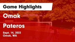 Omak  vs Pateros Game Highlights - Sept. 14, 2023