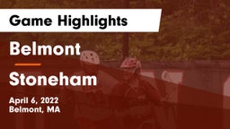 Belmont  vs Stoneham  Game Highlights - April 6, 2022