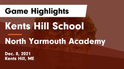 Kents Hill School vs North Yarmouth Academy Game Highlights - Dec. 8, 2021