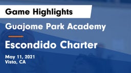 Guajome Park Academy  vs Escondido Charter  Game Highlights - May 11, 2021