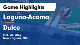 Laguna-Acoma  vs Dulce Game Highlights - Oct. 28, 2023