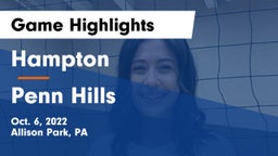 Hampton  vs Penn Hills Game Highlights - Oct. 6, 2022