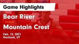 Bear River  vs Mountain Crest  Game Highlights - Feb. 12, 2021