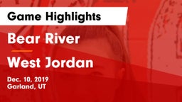 Bear River  vs West Jordan  Game Highlights - Dec. 10, 2019