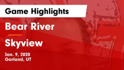 Bear River  vs Skyview  Game Highlights - Jan. 9, 2020
