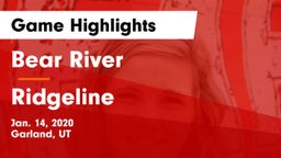Bear River  vs Ridgeline  Game Highlights - Jan. 14, 2020