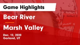 Bear River  vs Marsh Valley  Game Highlights - Dec. 12, 2020
