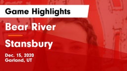 Bear River  vs Stansbury  Game Highlights - Dec. 15, 2020