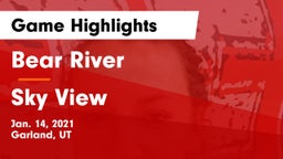 Bear River  vs Sky View  Game Highlights - Jan. 14, 2021