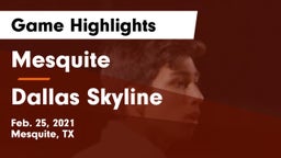 Mesquite  vs Dallas Skyline  Game Highlights - Feb. 25, 2021