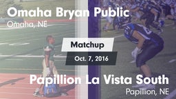 Matchup: Bryan vs. Papillion La Vista South  2016