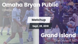 Matchup: Bryan vs. Grand Island  2018