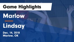 Marlow  vs Lindsay  Game Highlights - Dec. 14, 2018