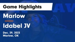 Marlow  vs Idabel JV Game Highlights - Dec. 29, 2023