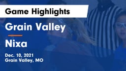 Grain Valley  vs Nixa  Game Highlights - Dec. 10, 2021