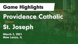 Providence Catholic  vs St. Joseph  Game Highlights - March 2, 2021
