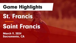 St. Francis  vs Saint Francis  Game Highlights - March 9, 2024