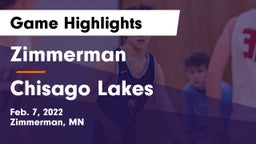 Zimmerman  vs Chisago Lakes  Game Highlights - Feb. 7, 2022