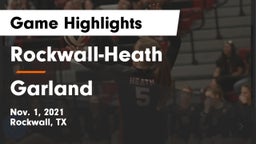 Rockwall-Heath  vs Garland  Game Highlights - Nov. 1, 2021