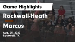 Rockwall-Heath  vs Marcus  Game Highlights - Aug. 25, 2022