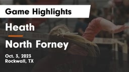 Heath  vs North Forney  Game Highlights - Oct. 3, 2023