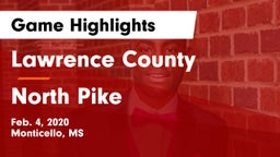 Lawrence County  vs North Pike  Game Highlights - Feb. 4, 2020