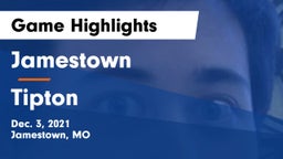 Jamestown  vs Tipton  Game Highlights - Dec. 3, 2021
