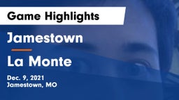 Jamestown  vs La Monte Game Highlights - Dec. 9, 2021