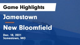 Jamestown  vs New Bloomfield  Game Highlights - Dec. 18, 2021